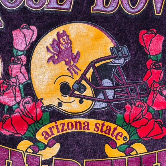 1997 ASU Rose Bowl Red Stonewash Tee - Picture 7 of 7